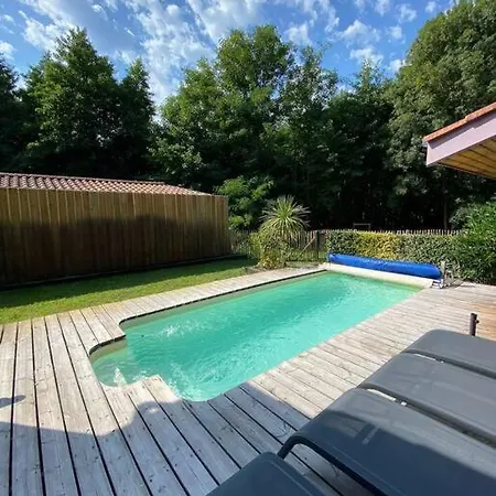 Nyaraló Piscine Privee 12 Personnes Lacanau